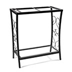 20 Gallon Black Scroll Aquarium Stand